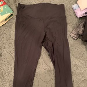 Black High waisted lululemon